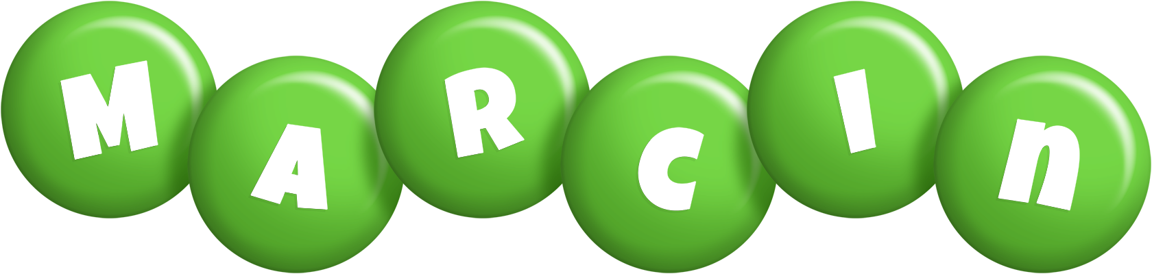Marcin candy-green logo