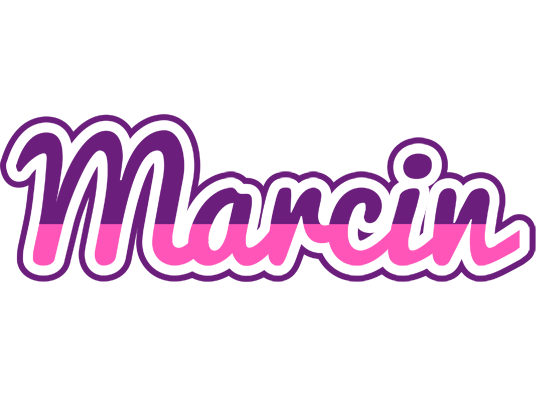Marcin cheerful logo