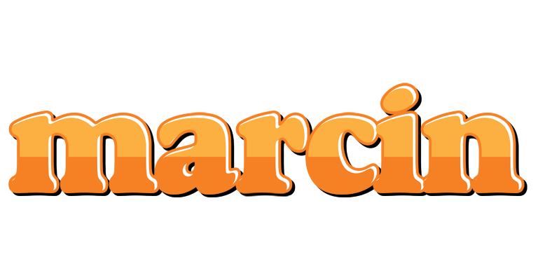 Marcin orange logo