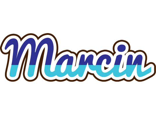 Marcin raining logo
