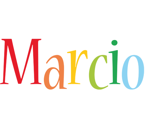 Marcio birthday logo