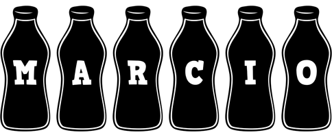 Marcio bottle logo