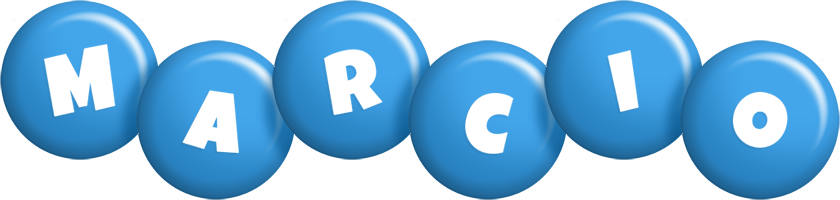 Marcio candy-blue logo