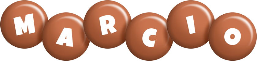 Marcio candy-brown logo