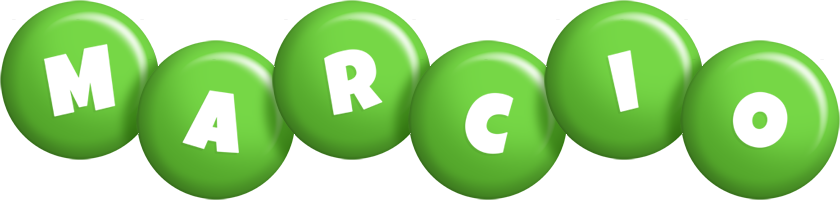 Marcio candy-green logo