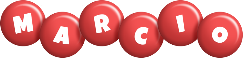Marcio candy-red logo