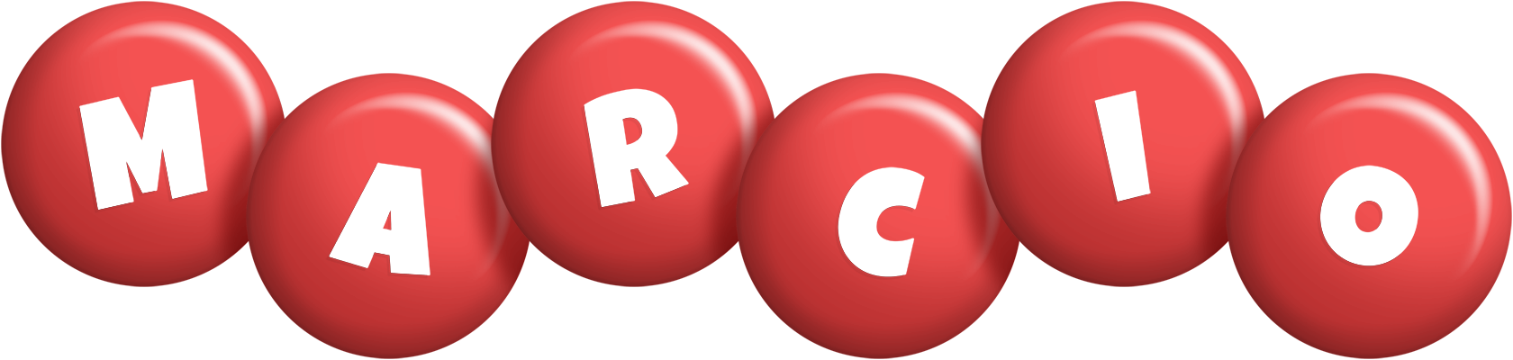 Marcio candy-red logo