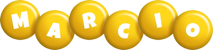 Marcio candy-yellow logo