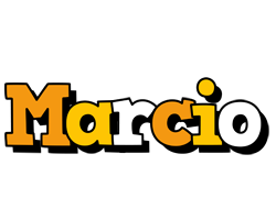 Marcio cartoon logo