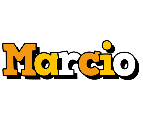 Marcio cartoon logo