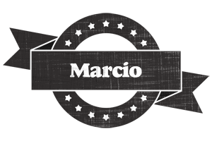Marcio grunge logo
