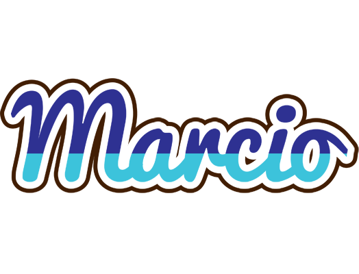 Marcio raining logo