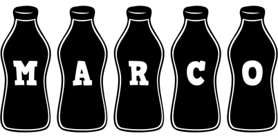 Marco bottle logo