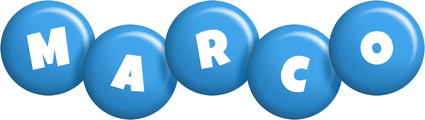 Marco candy-blue logo