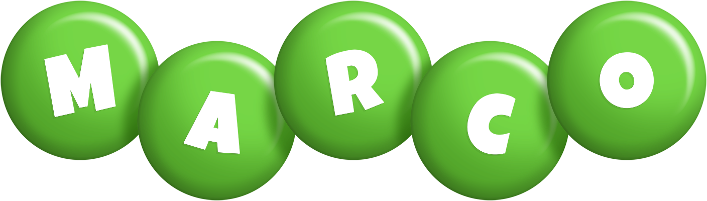 Marco candy-green logo