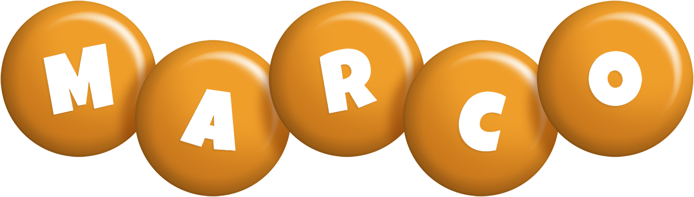 Marco candy-orange logo