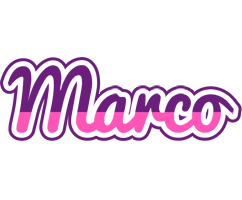 Marco cheerful logo