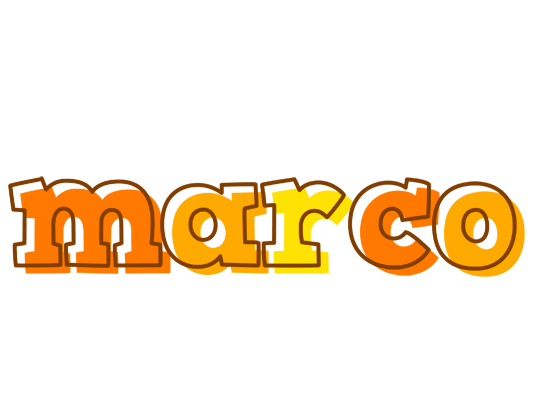 Marco desert logo
