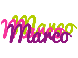 Marco flowers logo