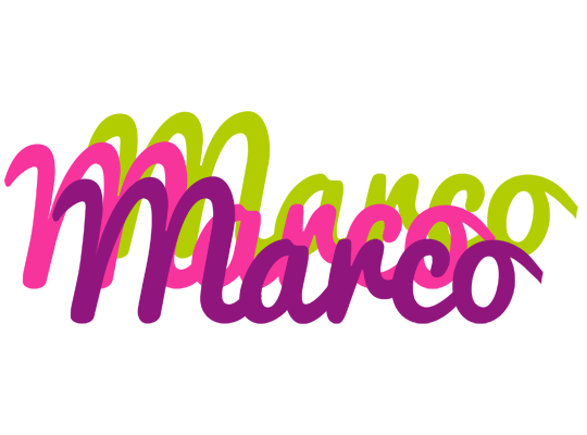 Marco flowers logo