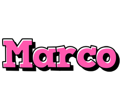 Marco girlish logo