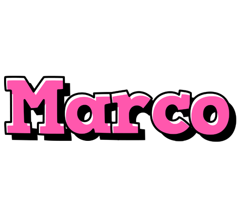 Marco girlish logo