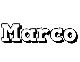 Marco snowing logo