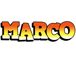 Marco sunset logo