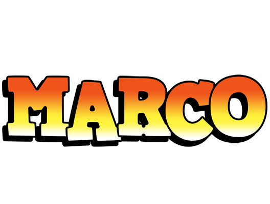 Marco sunset logo