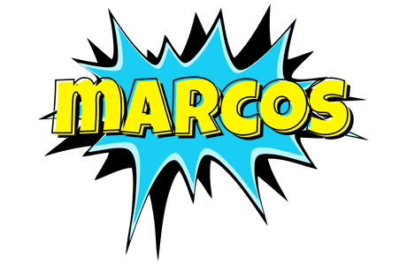 Marcos amazing logo