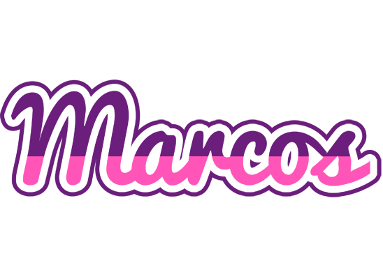 Marcos cheerful logo