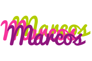 Marcos flowers logo