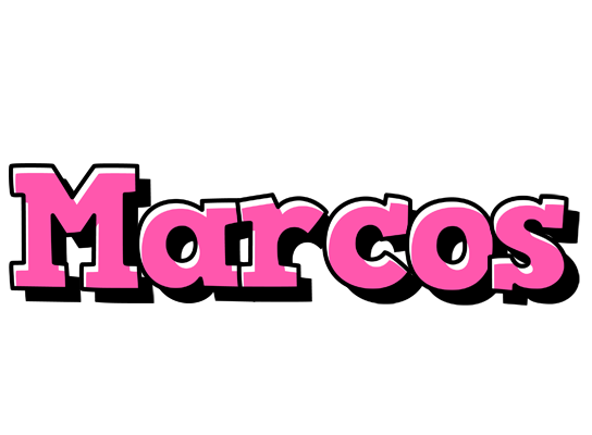 Marcos girlish logo