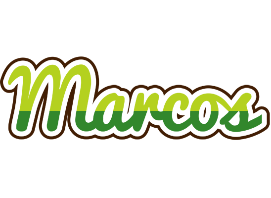 Marcos golfing logo