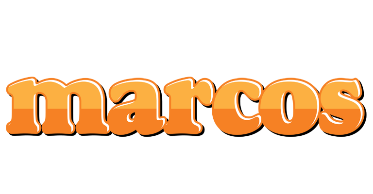 Marcos orange logo