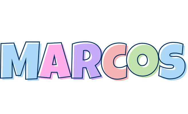 Marcos pastel logo