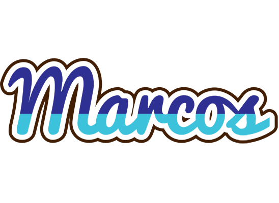 Marcos raining logo