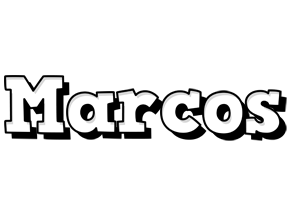 Marcos snowing logo