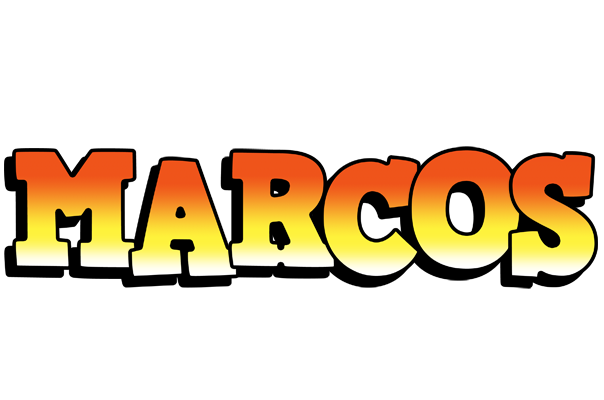 Marcos sunset logo