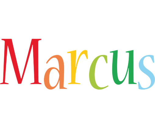 Marcus birthday logo