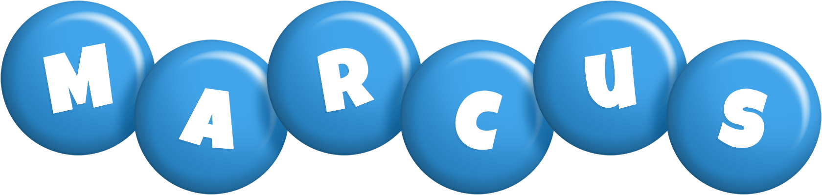 Marcus candy-blue logo