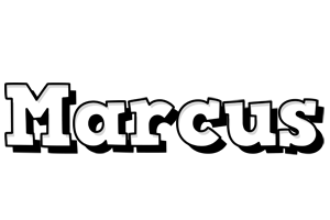 Marcus snowing logo