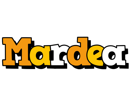 Mardea cartoon logo