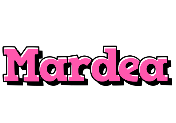 Mardea girlish logo