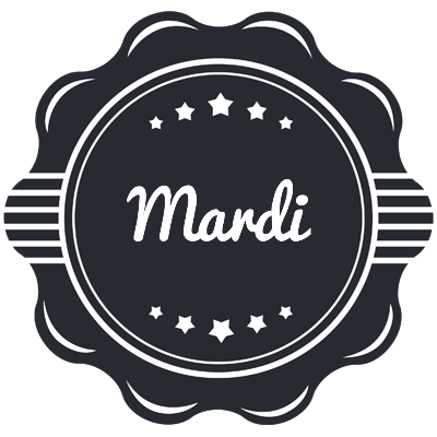 Mardi badge logo