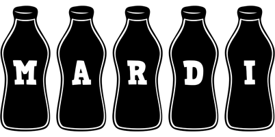 Mardi bottle logo