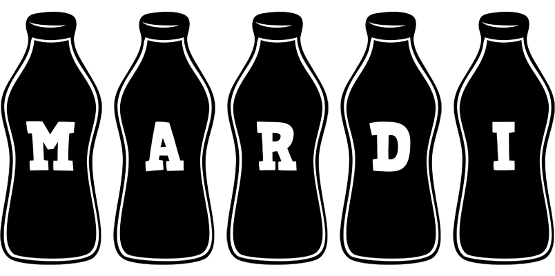Mardi bottle logo