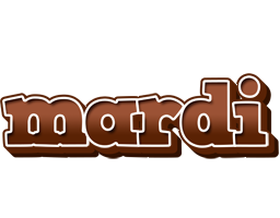 Mardi brownie logo