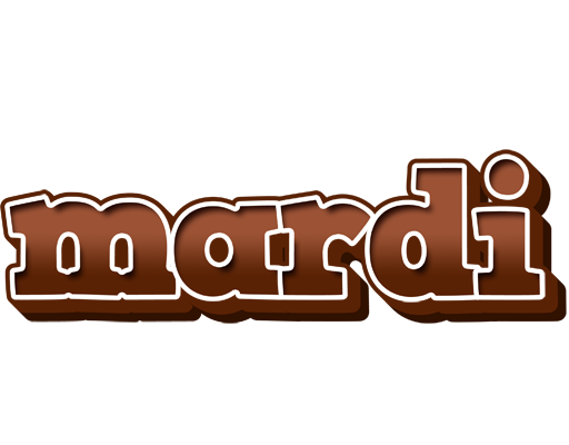 Mardi brownie logo