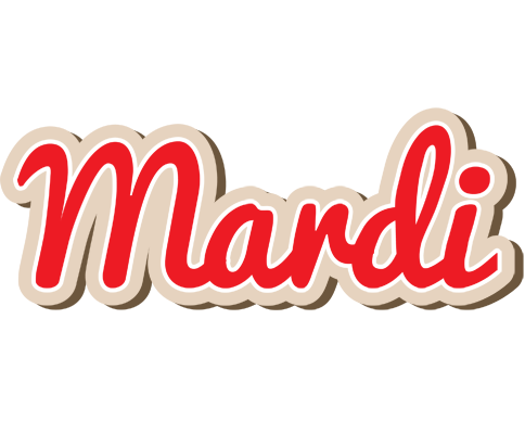 Mardi chocolate logo